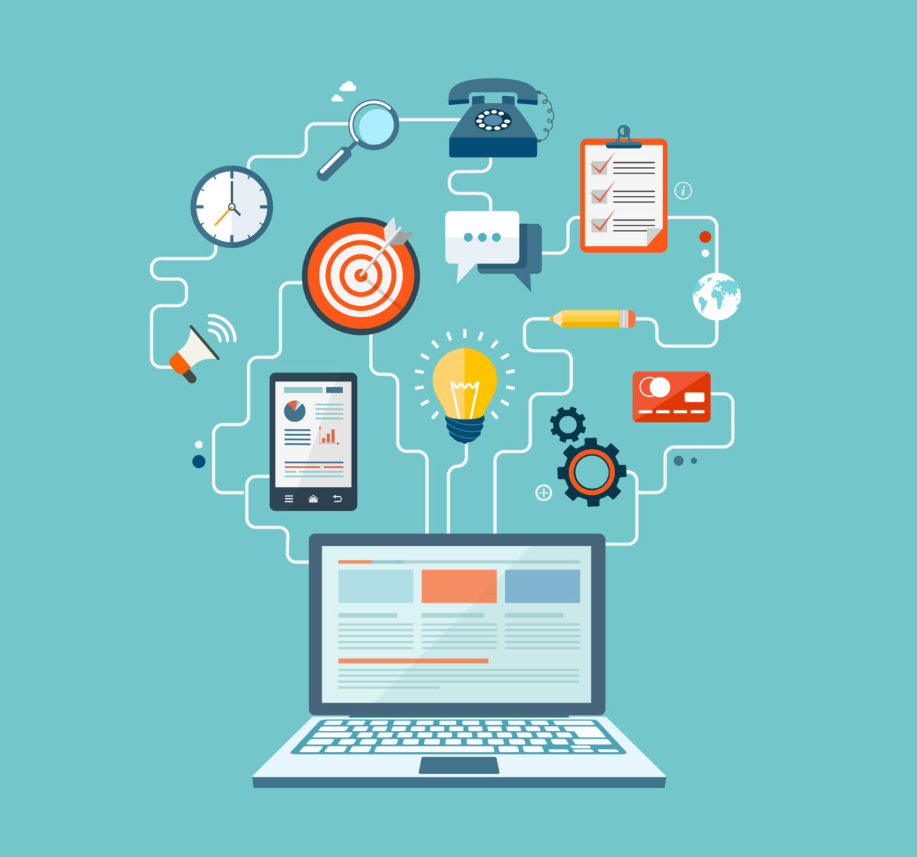 Creating dynamic websites .PHP, Laravel (back-end)